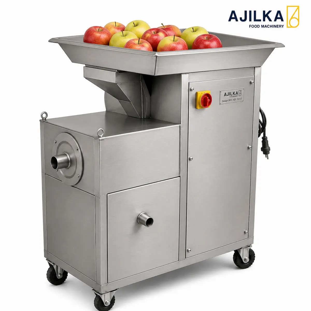Industrial Apple Juice Extractor Machine دستگاه آبگیری سیب صنعتی